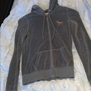 Gray Zip Up Hopdie